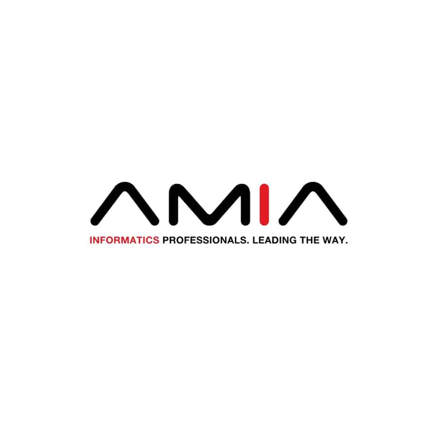 Letters: AMIA
Words: Informatics Professionals. Leading the Way.